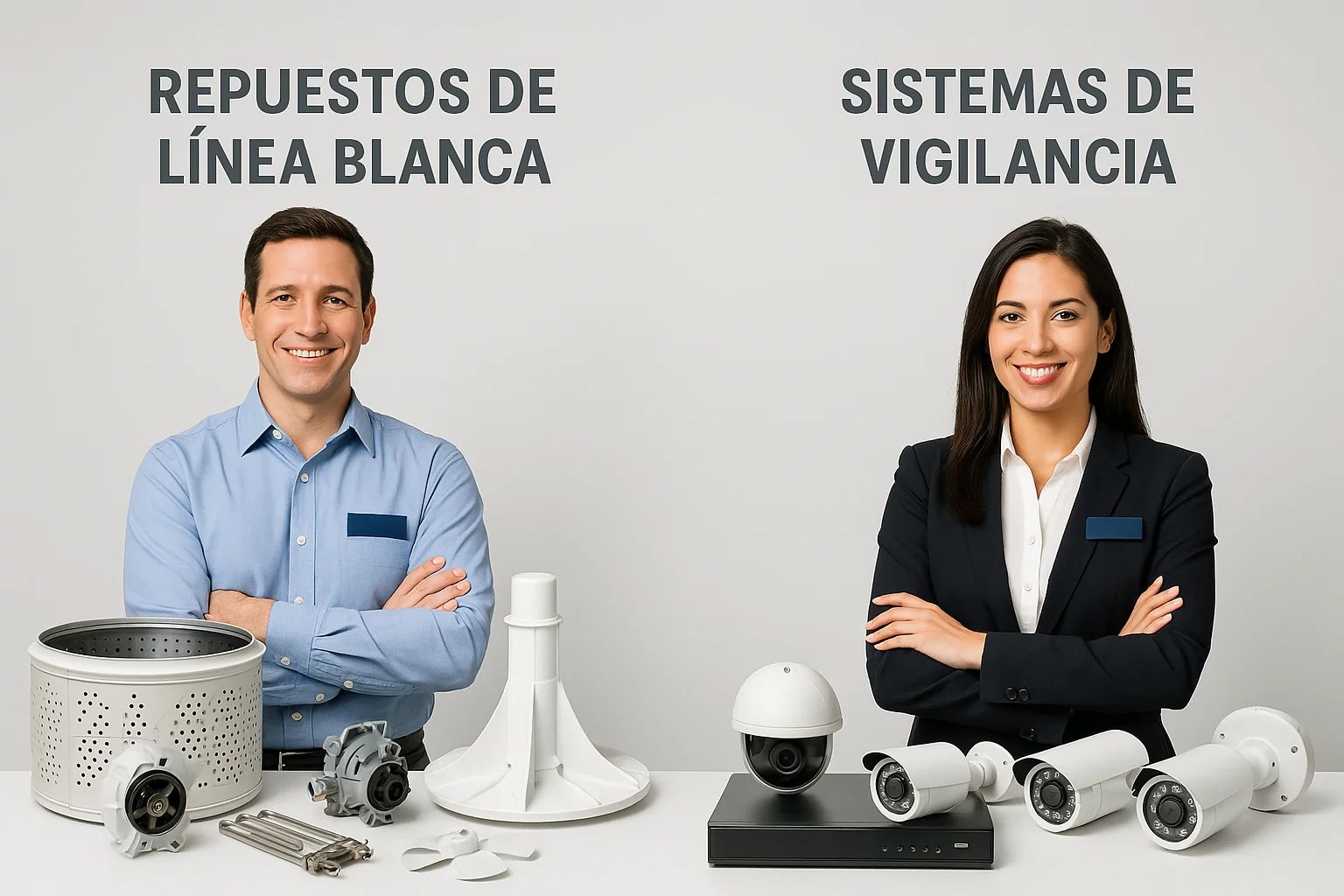 Repuestos de línea blanca y sistemas de vigilancia CompuPro.site
