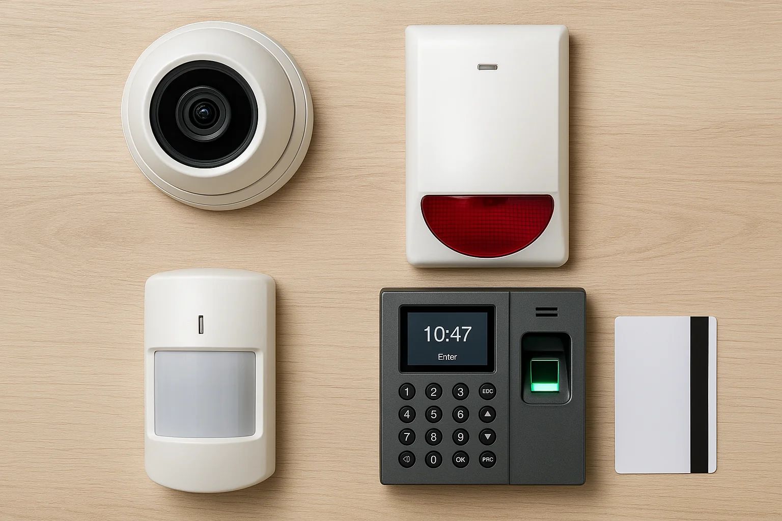 Dispositivos para alarma y control de acceso
